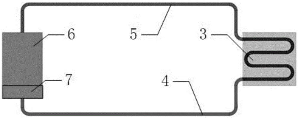 Space heat pipe radiator based on loop heat pipe