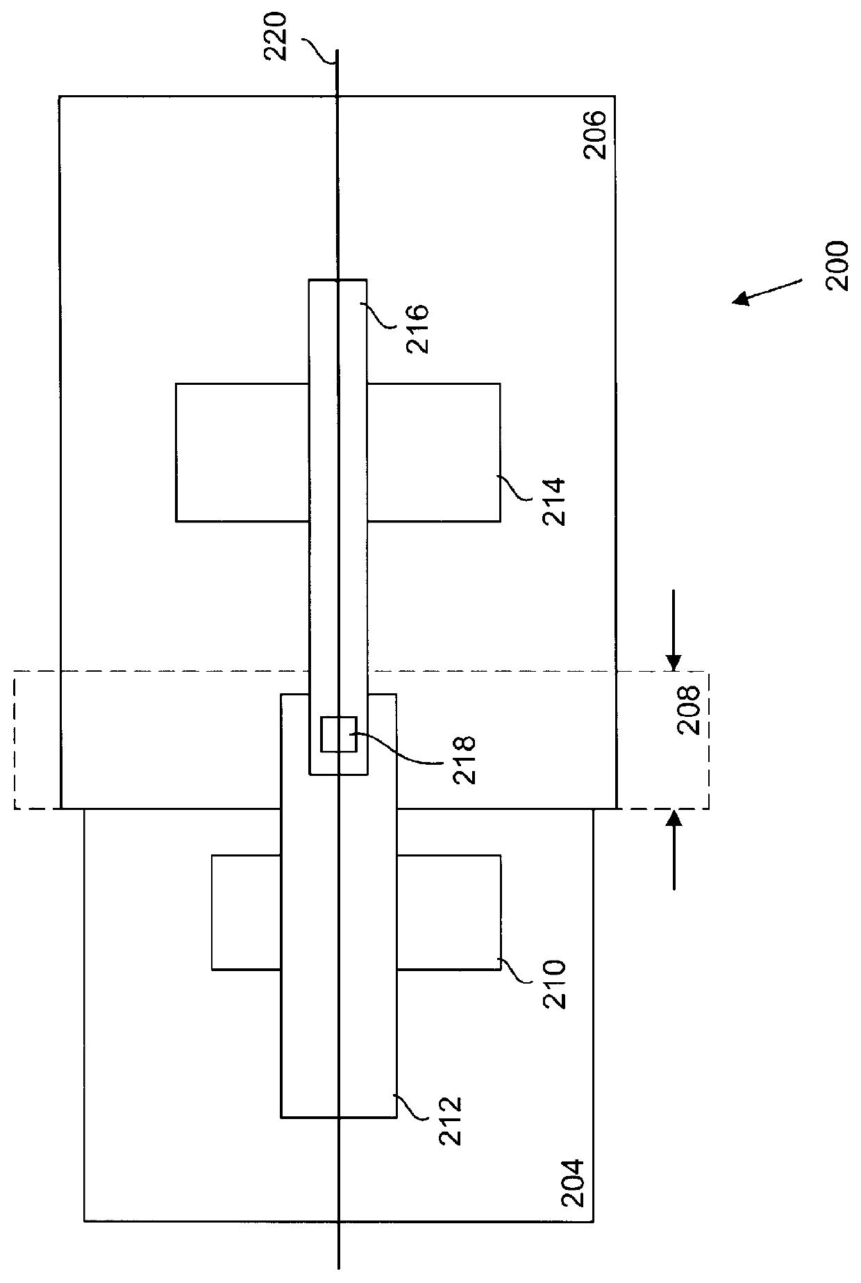 Layout overlap detection with selective flattening in computer implemented integrated circuit design