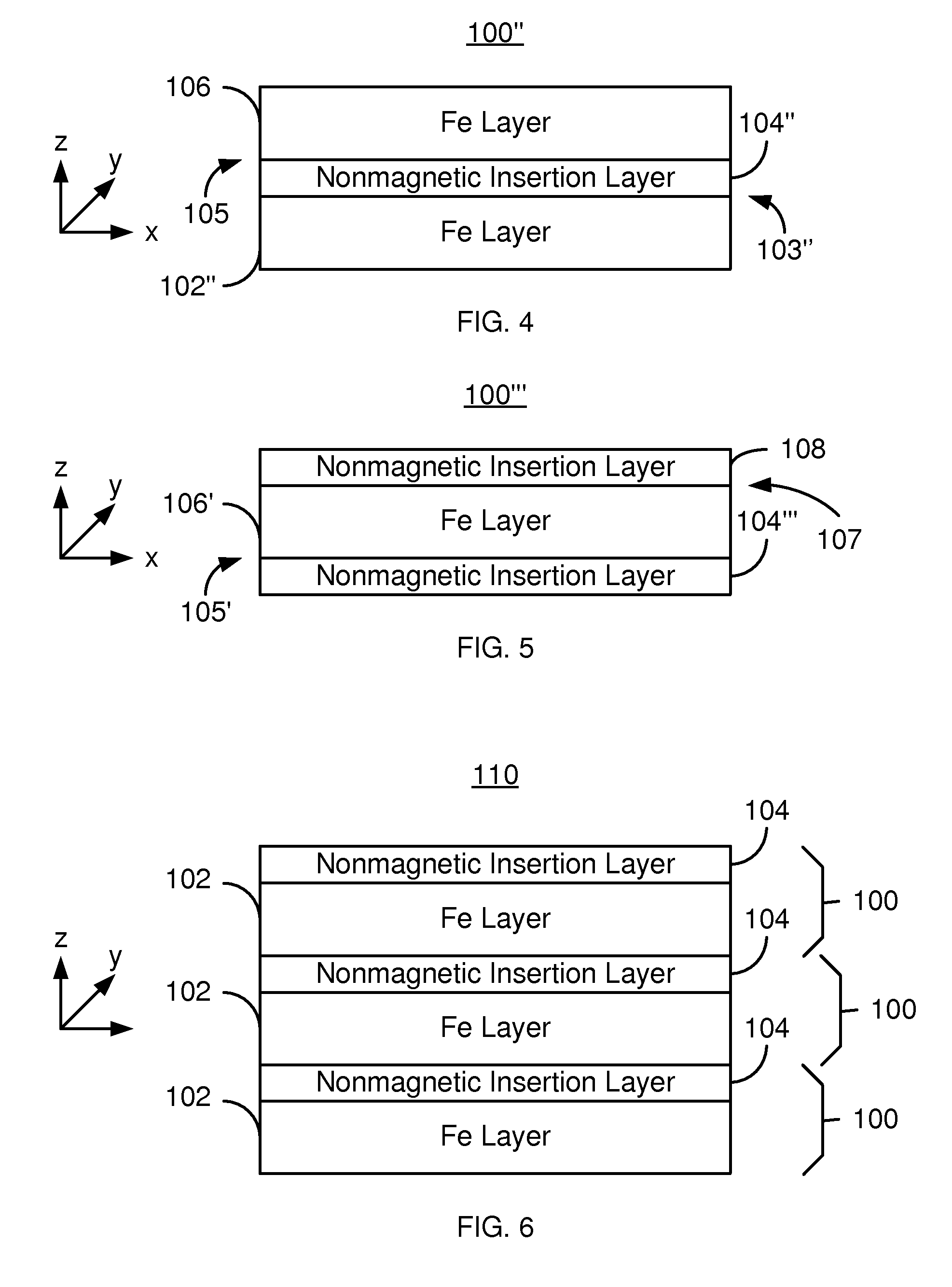 Magnetic junctions having insertion layers and magnetic memories using the magnetic junctions