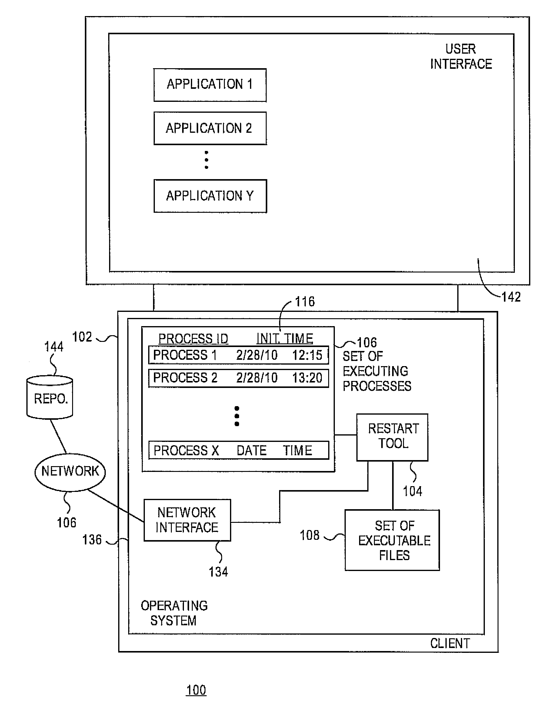 Systems and methods for detecting computing processes requiring reinitialization after a software package update