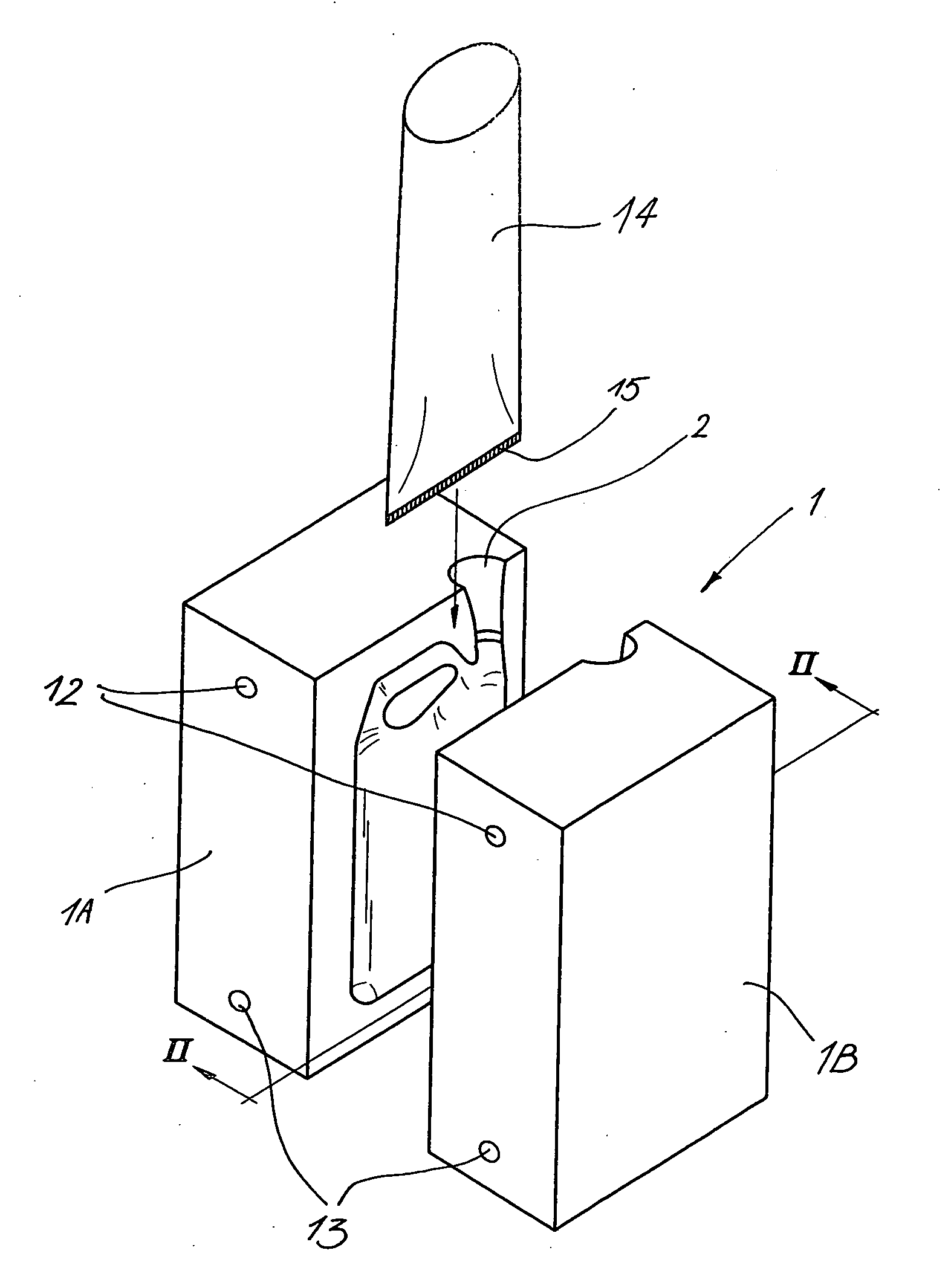 Method for blowing objects