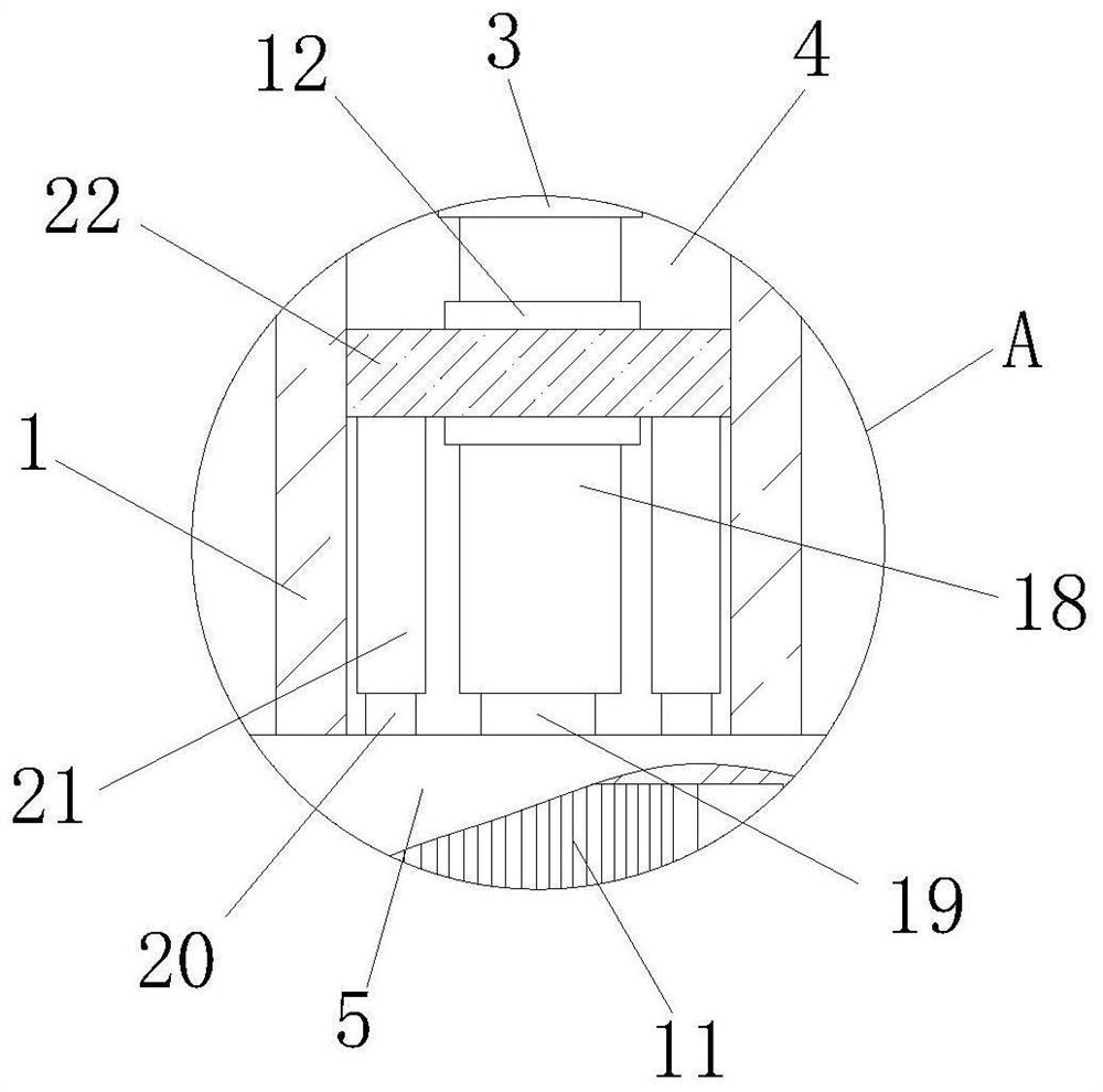 Deep sampling device for soil heavy metal pollution remediation