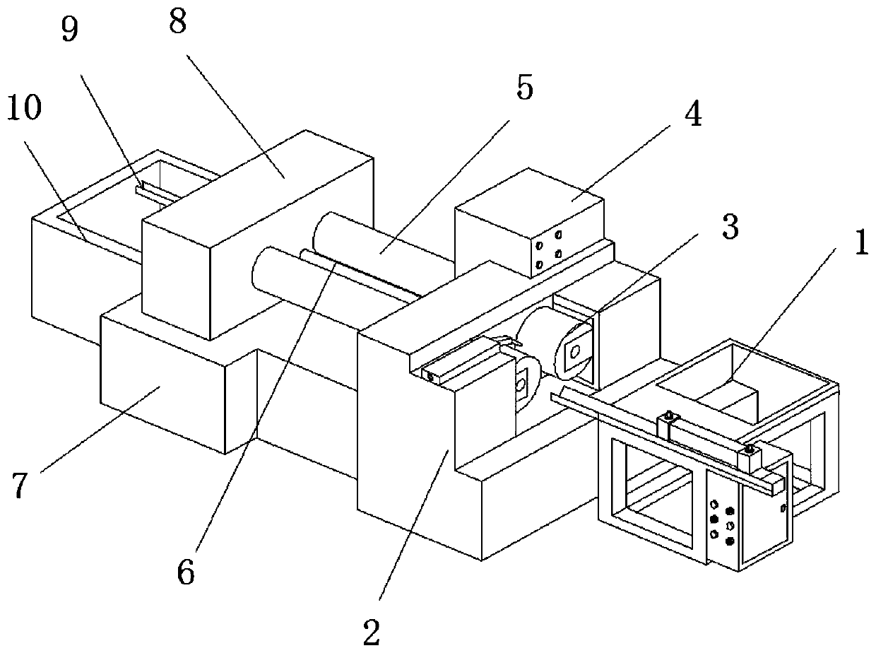 Screw thread rolling machine