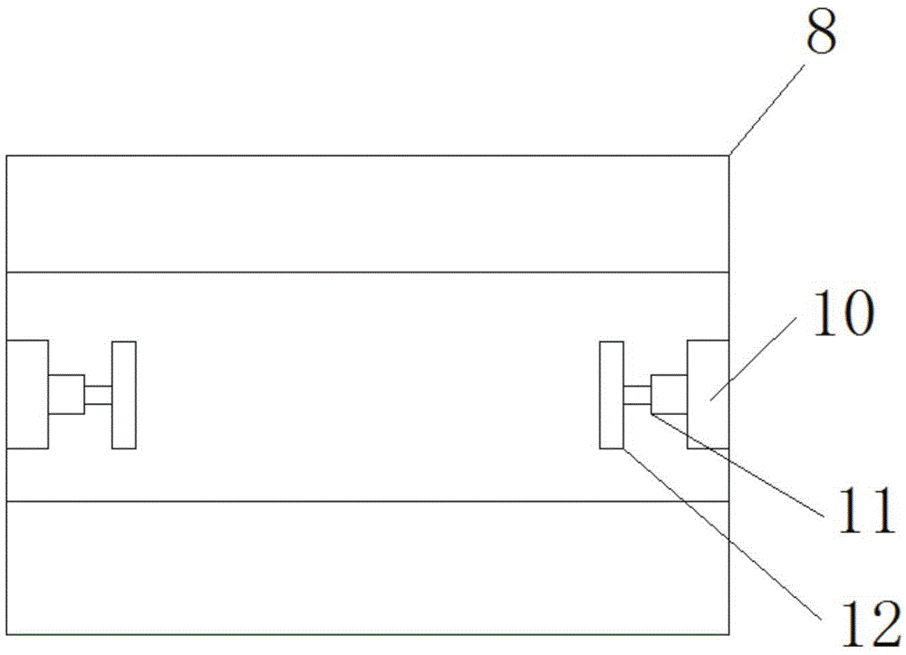 Stamping die for automobile interior plates