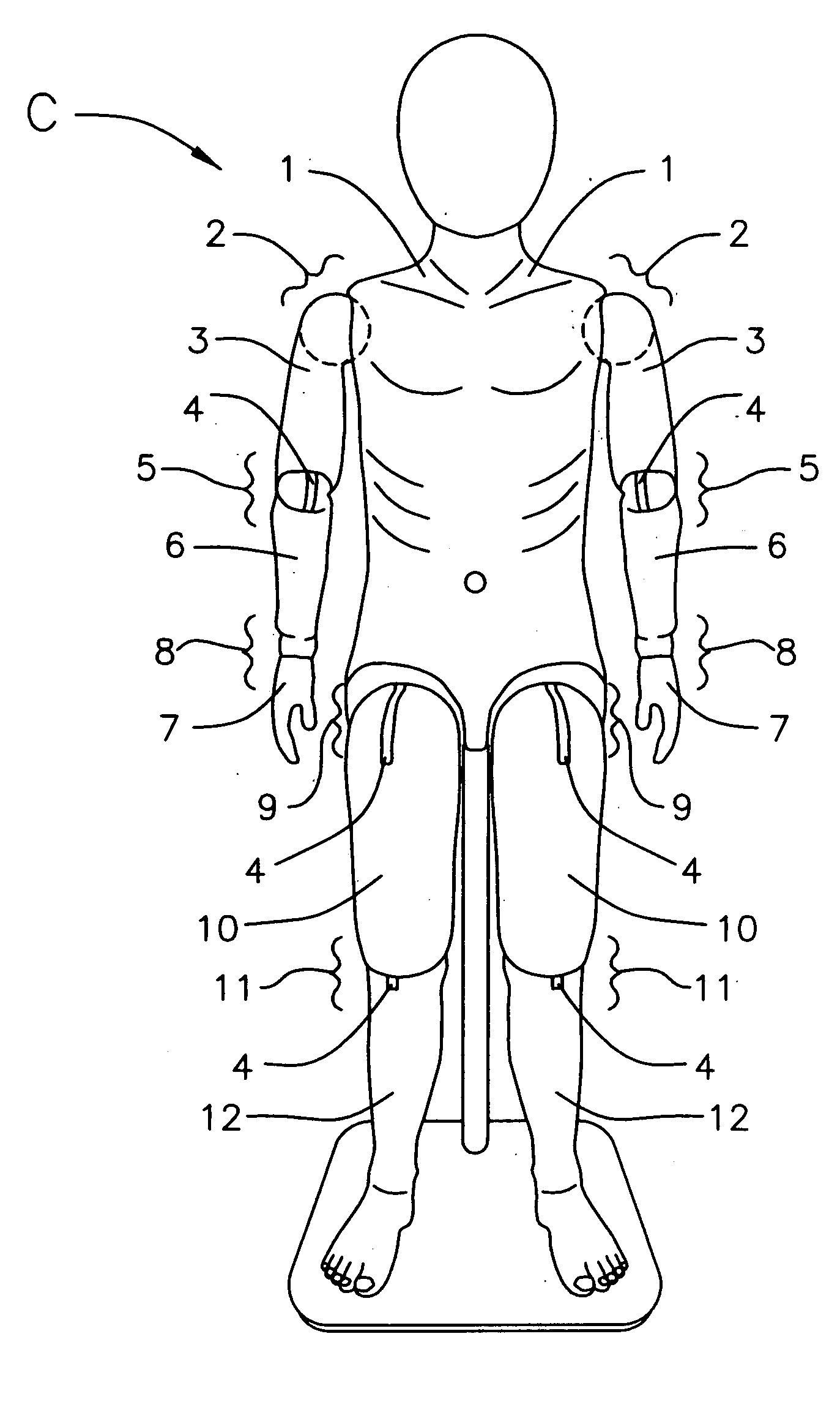 Mannequins and articulating components thereof