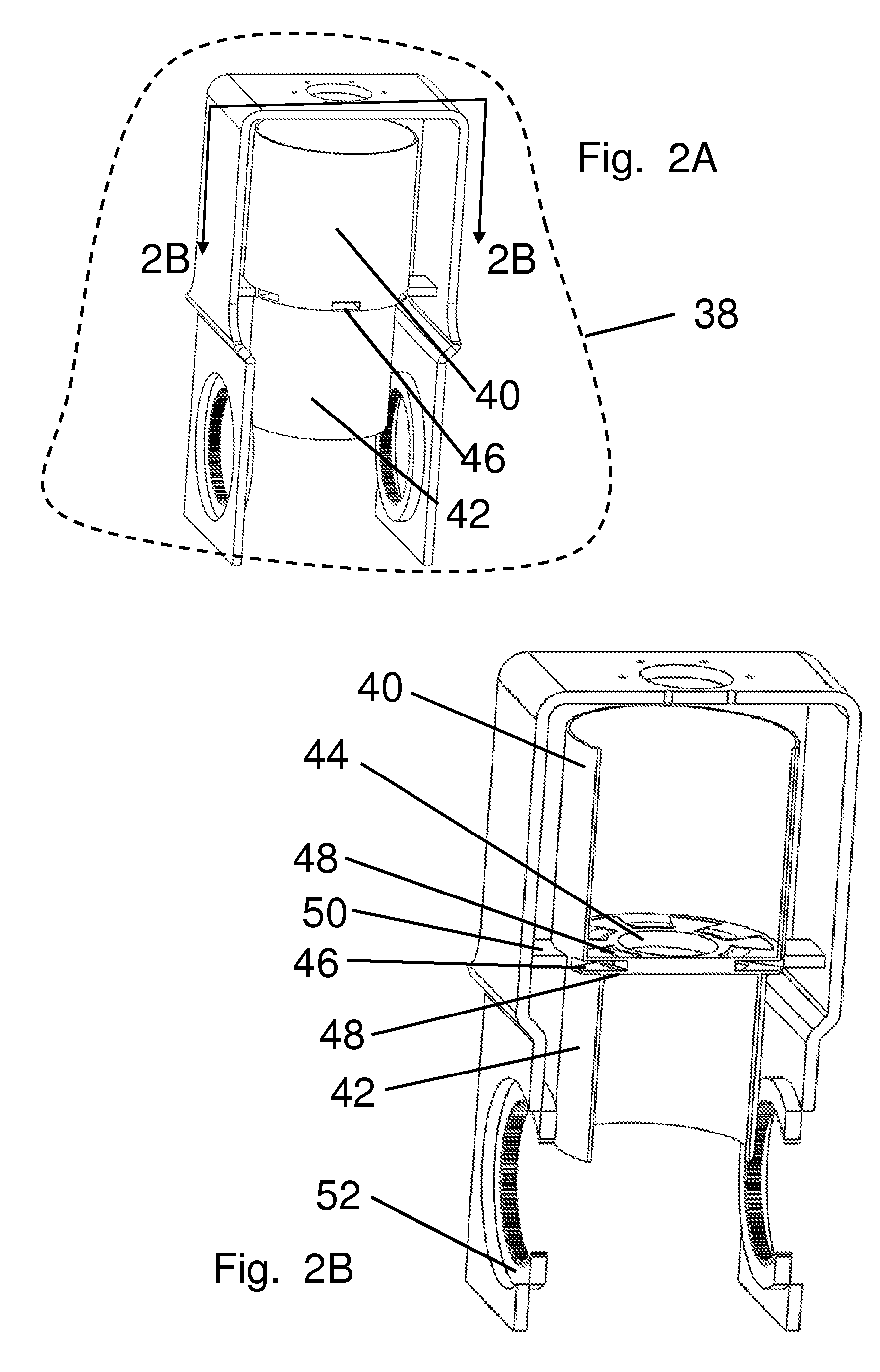 Two-Stroke Internal Combustion Engine with Three Chambers