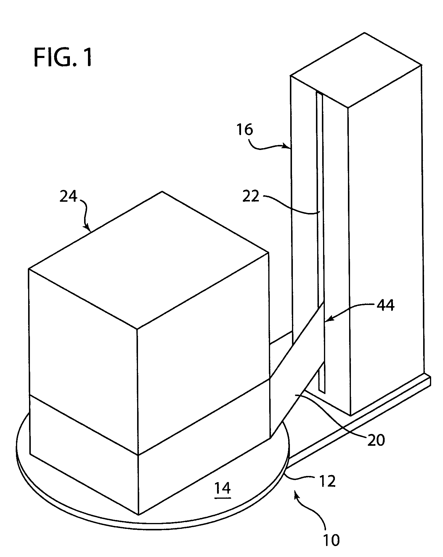 Stretch wrap threading device