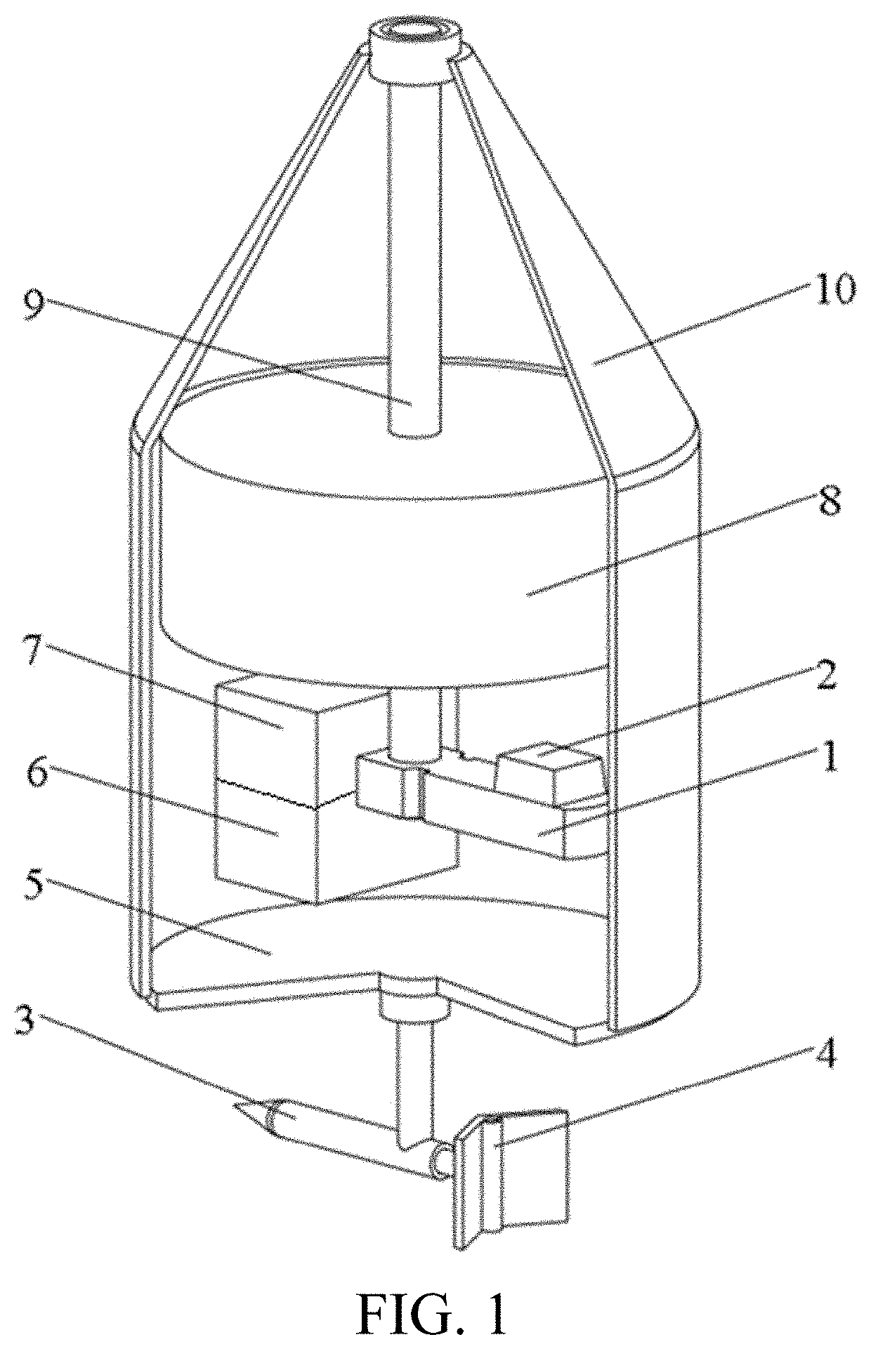 Underwater detector, instrument and method for measuring velocity and direction of groundwater