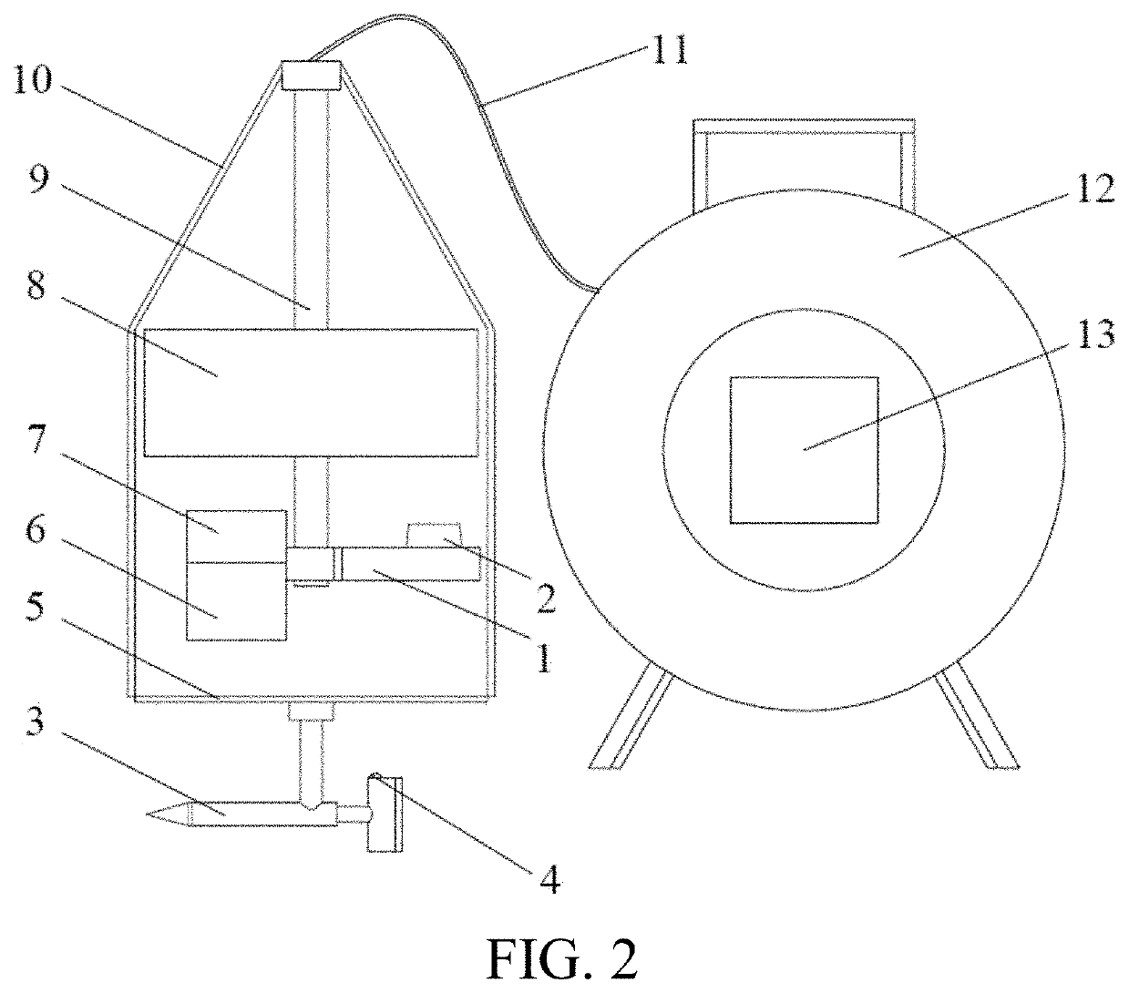 Underwater detector, instrument and method for measuring velocity and direction of groundwater