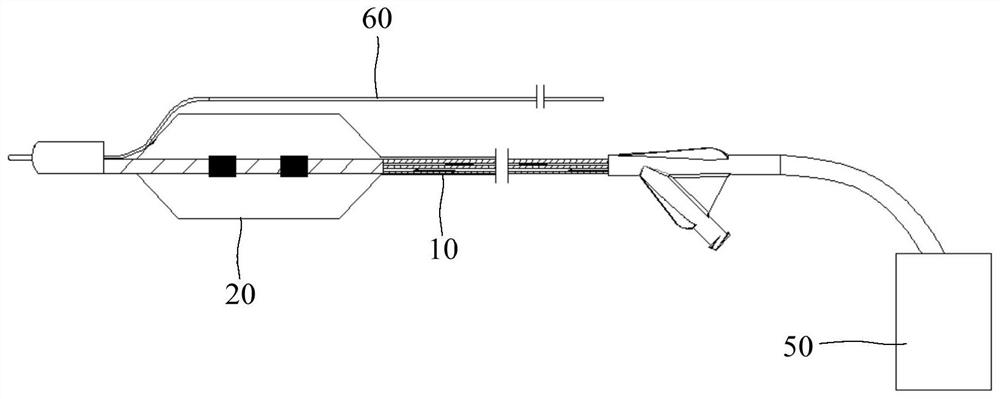 Pressure wave balloon catheter