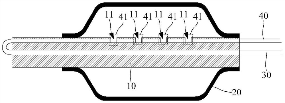 Pressure wave balloon catheter