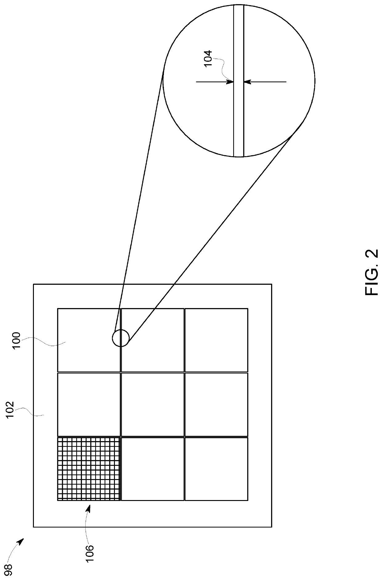 Radiation detector assembly