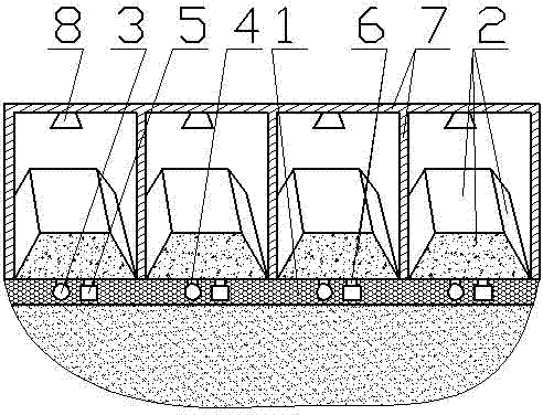 Composite organic planting farm