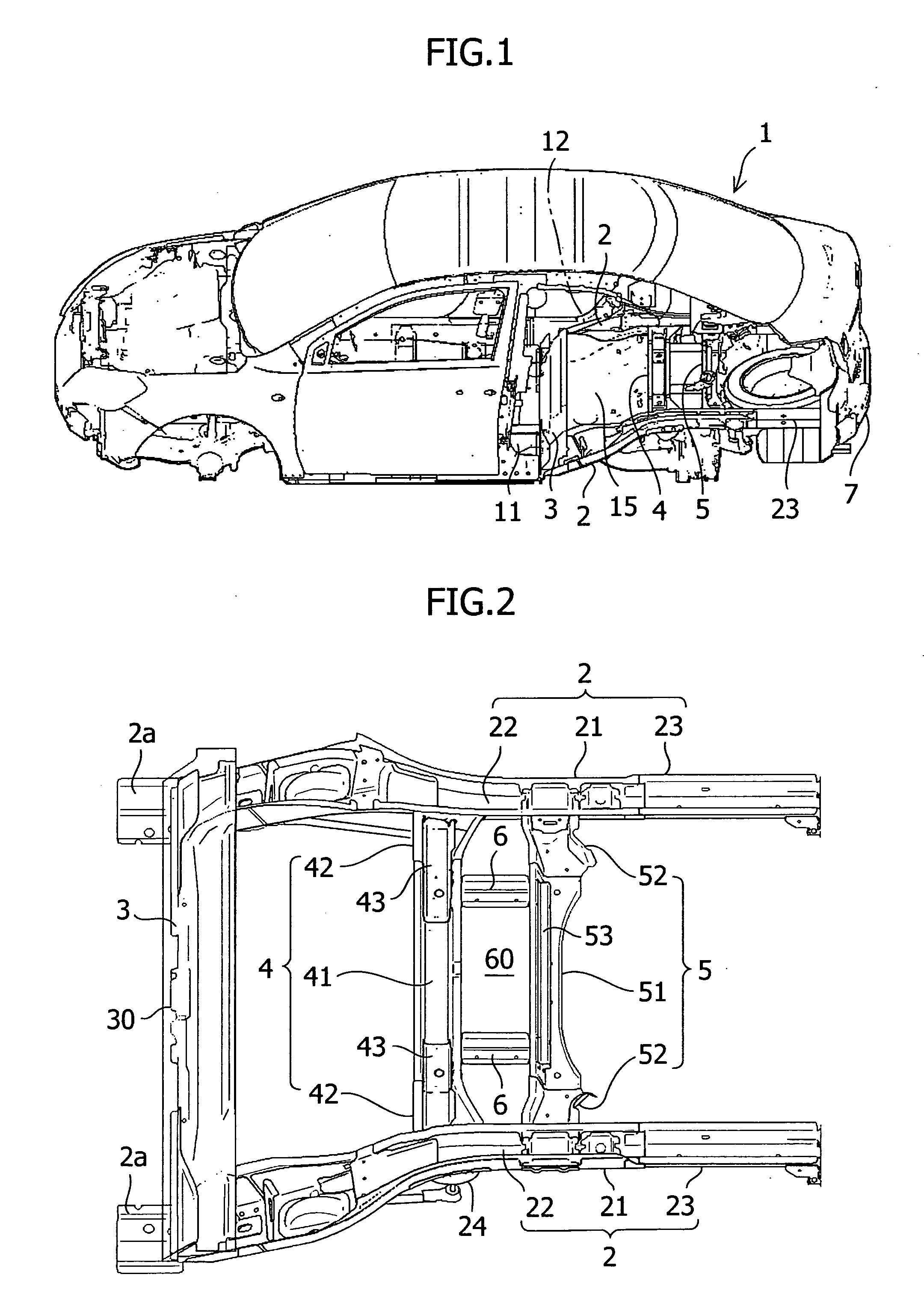 Vehicle body rear structure