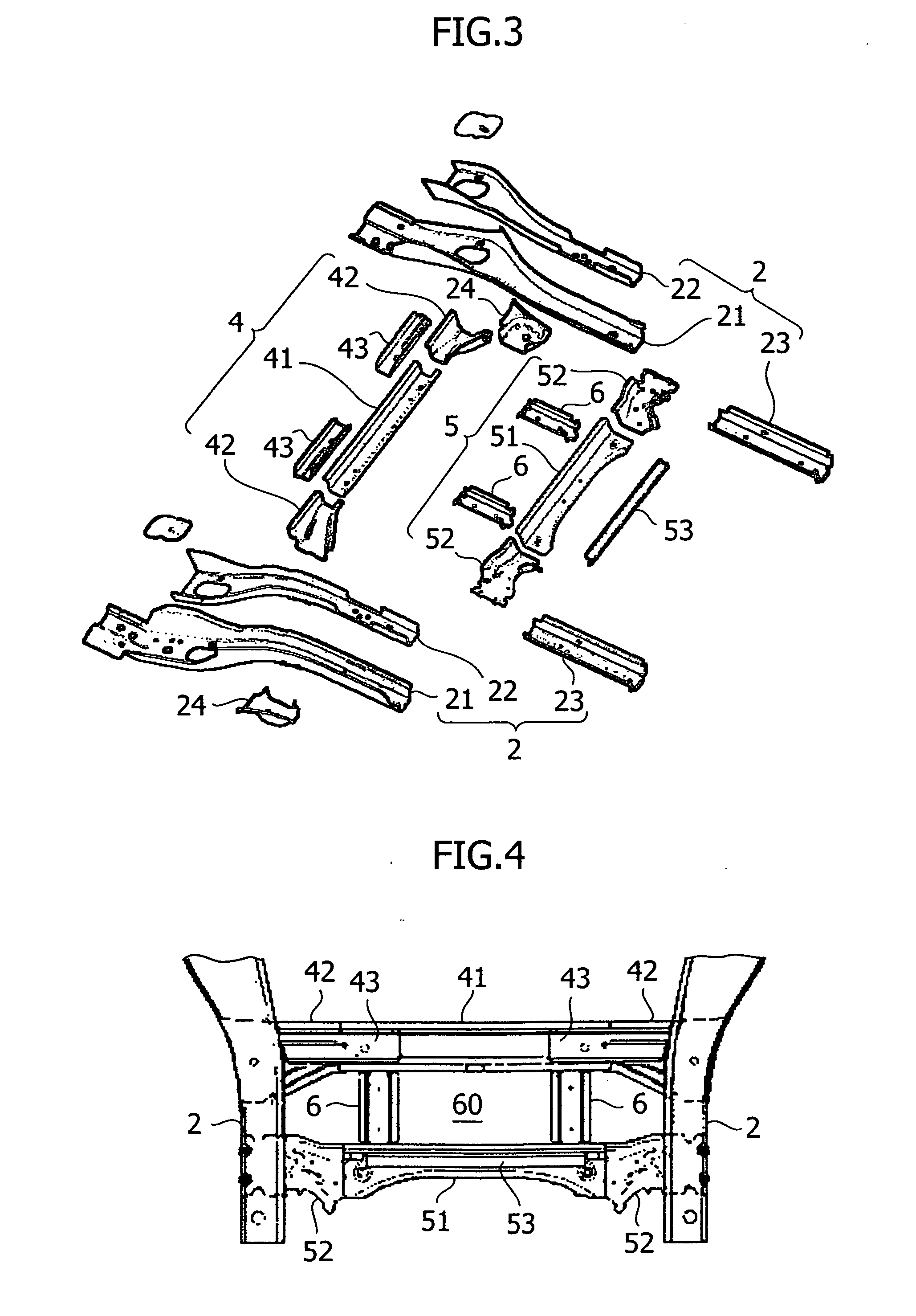 Vehicle body rear structure