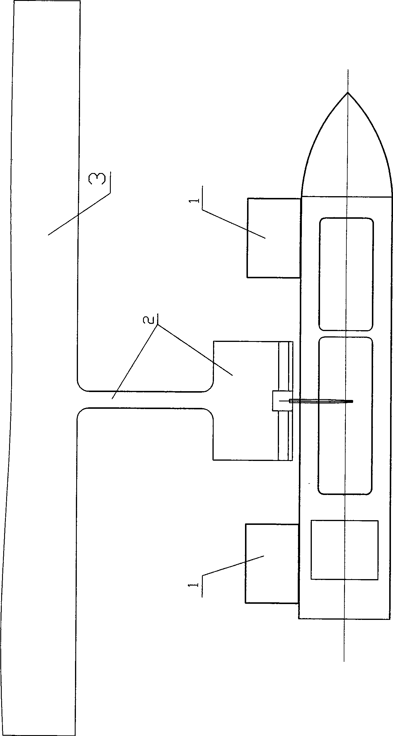 Floating berth loading and unloading system