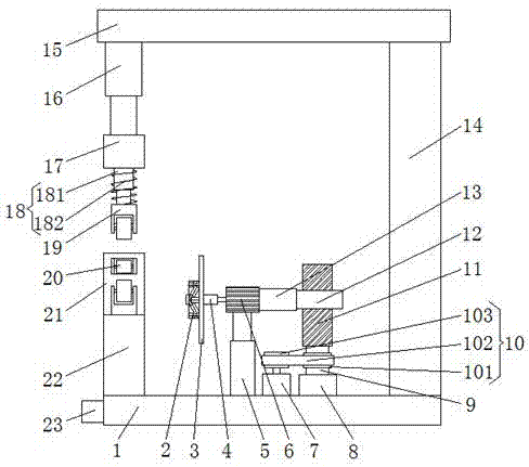 Steel pipe cutting equipment with grinding function