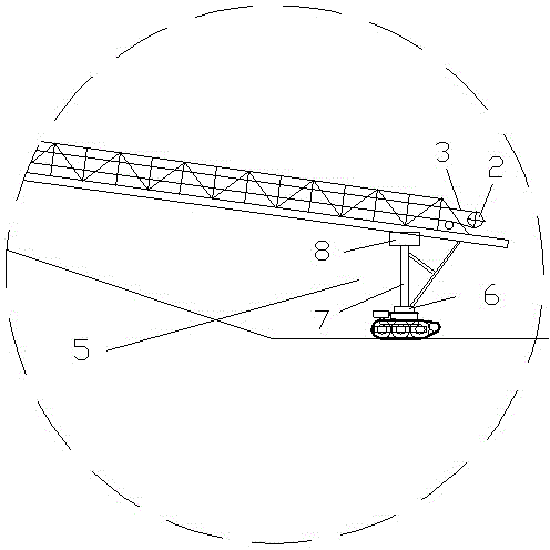 Movable soil feeder capable of being used under complicated work conditions