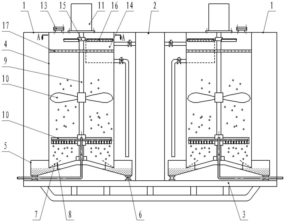 Oil field sludge and sewage environment-friendly treatment device