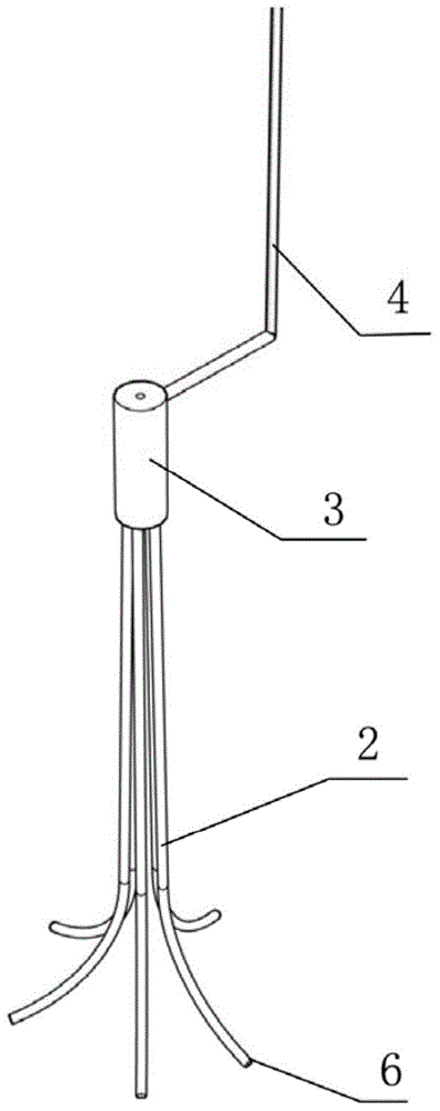 A bush-type spud shoe flushing system for a self-elevating drilling platform