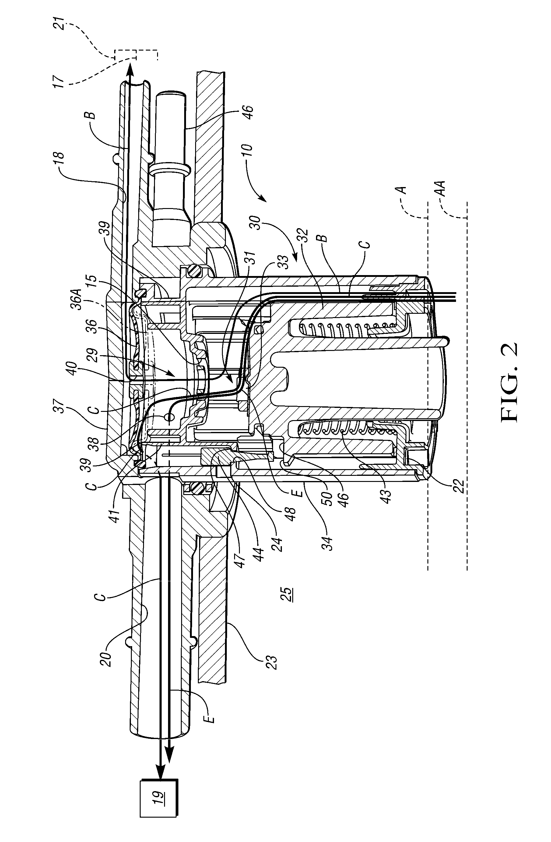 Multi-function control valve for fuel vapor system