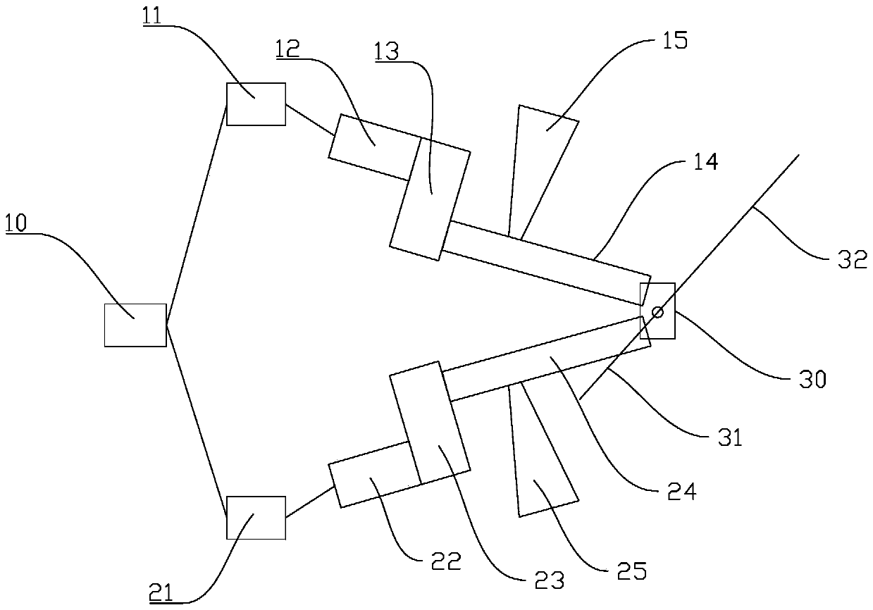 Controllable diameter-variable and color-ratio-variable coated wire and production method thereof