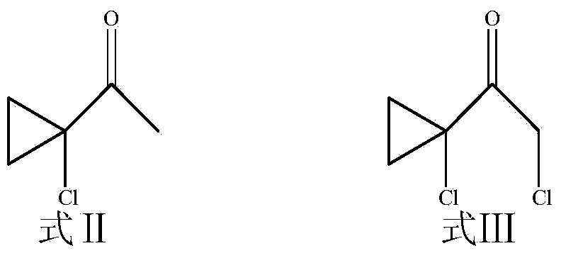 Aryl triazole compound containing chlorinated cyclopropane and preparation method and application thereof