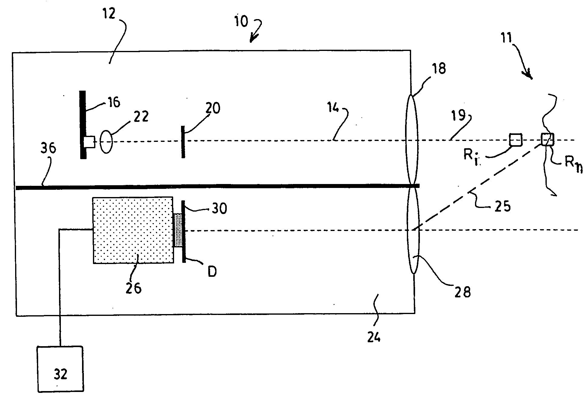 Short range lidar apparatus having a flat spatial response