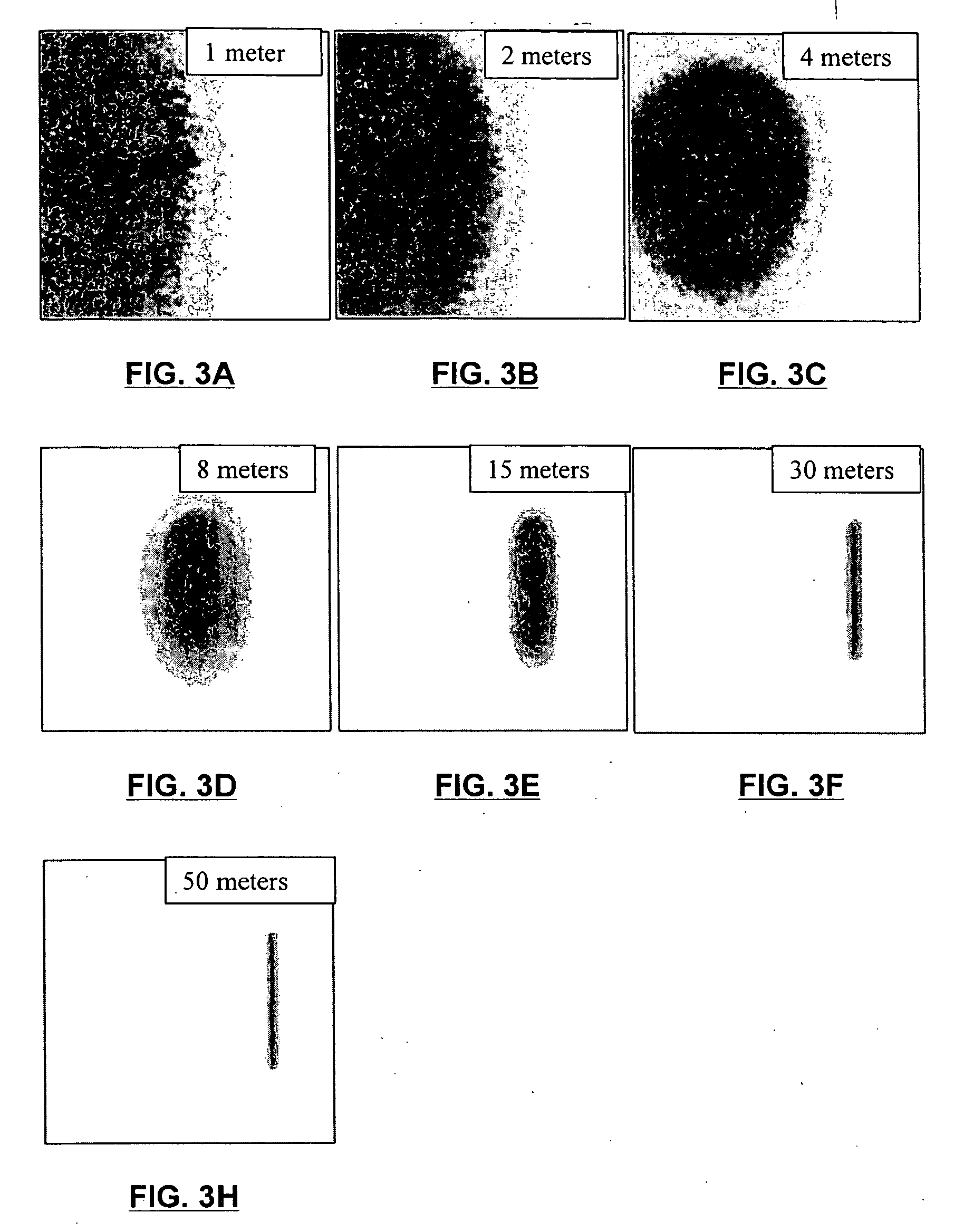 Short range lidar apparatus having a flat spatial response