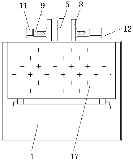 Conveniently-carried commercial LED screen display support rack used for electronics meeting