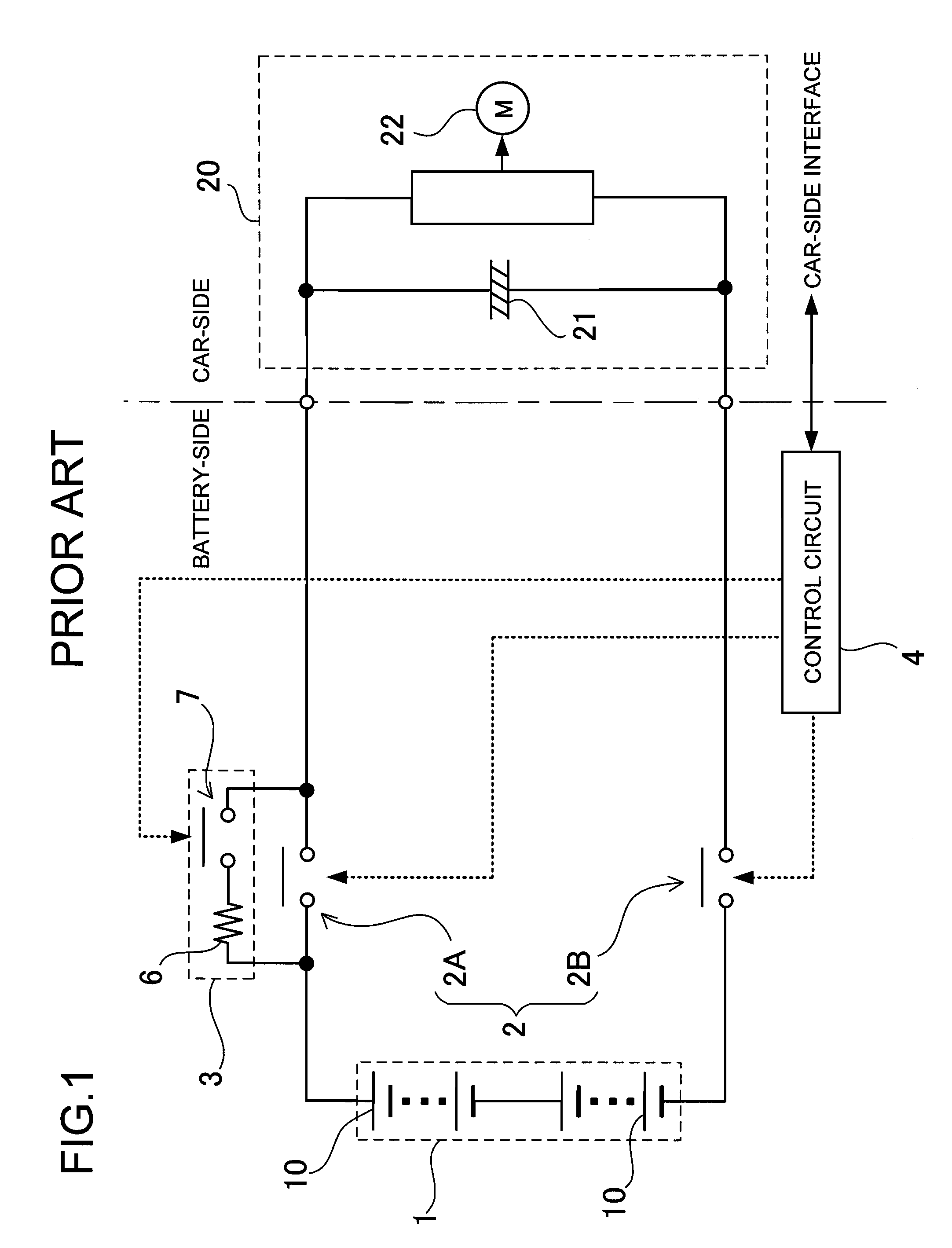 Car power source apparatus