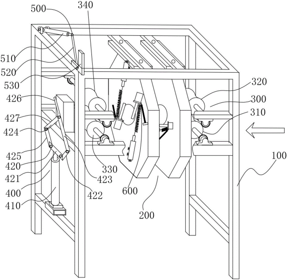 A sugarcane peeling machine