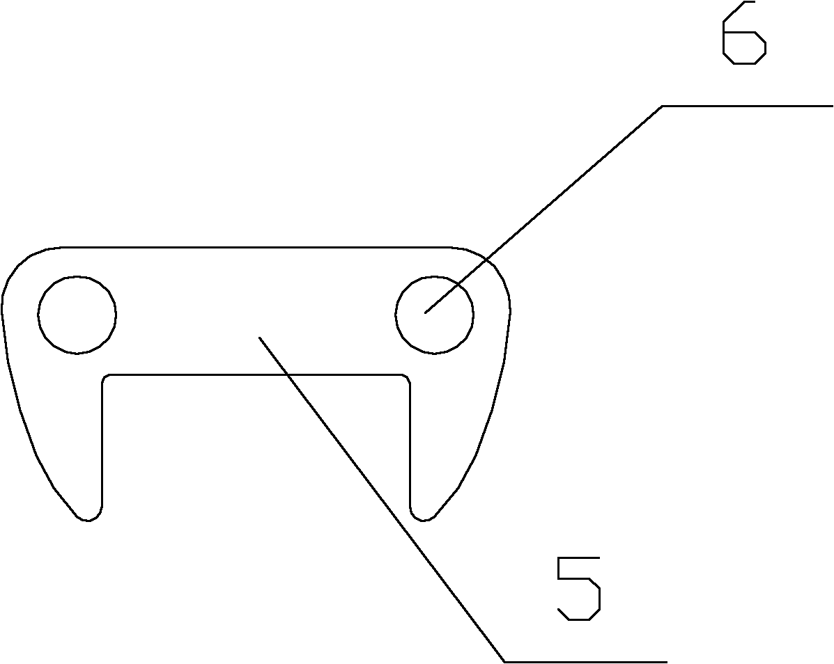 Photovoltaic component border device and border main body thereof