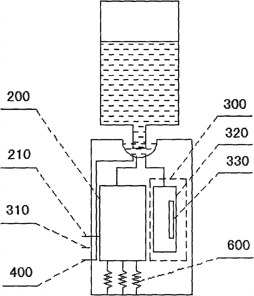 Semiconductor water dispenser