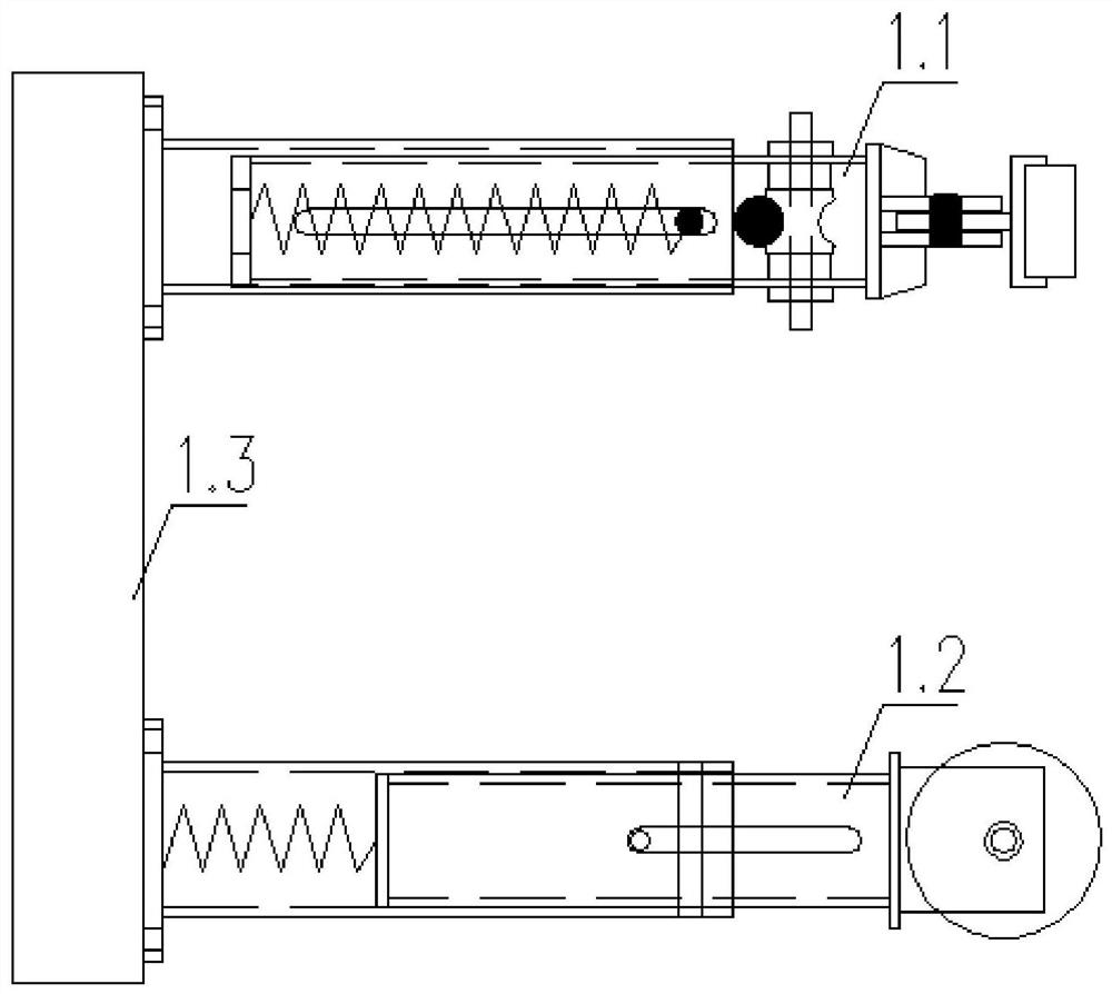 Climbing robot telescopic composite wheel leg based on circumferential autonomous tension cable clasping