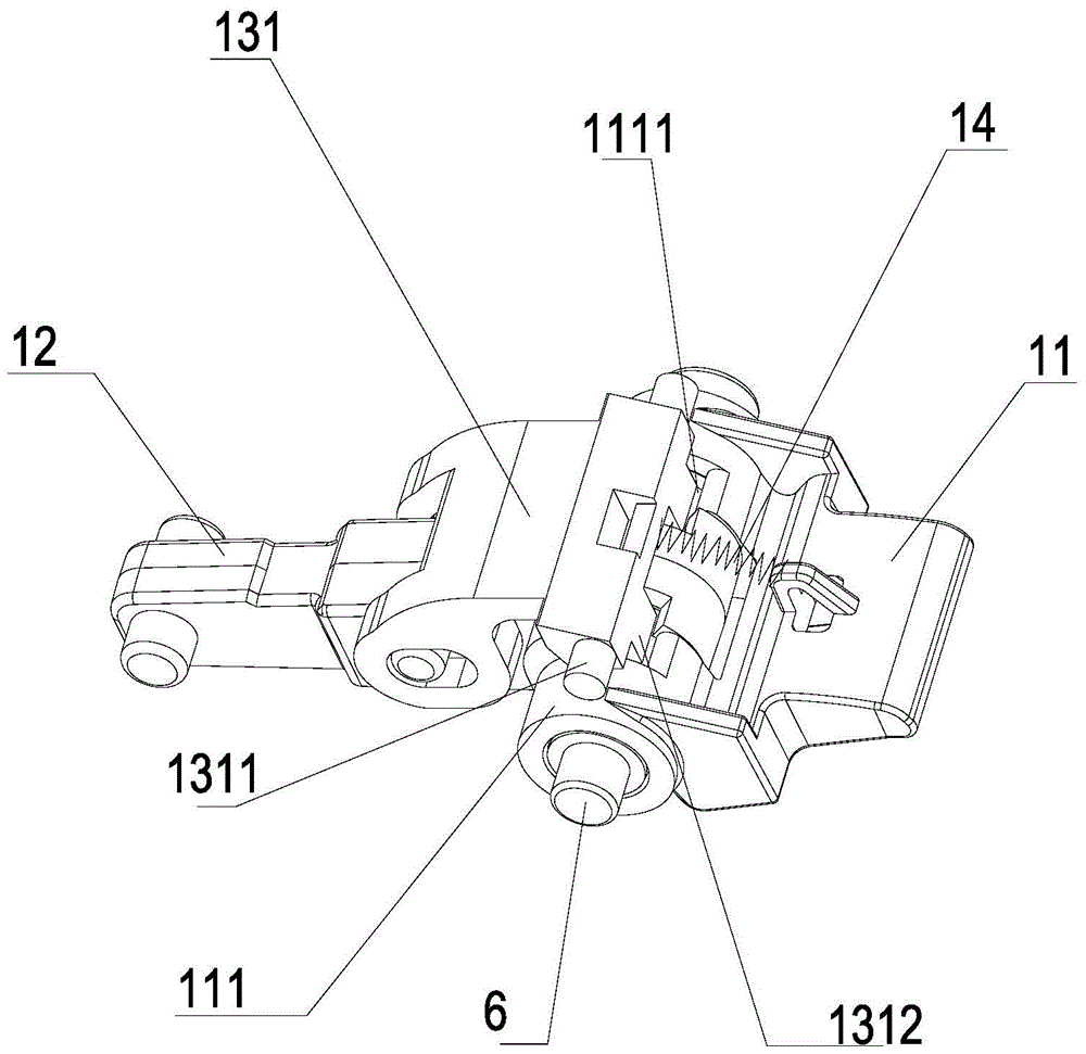 Detachable lever assembly for drain valve