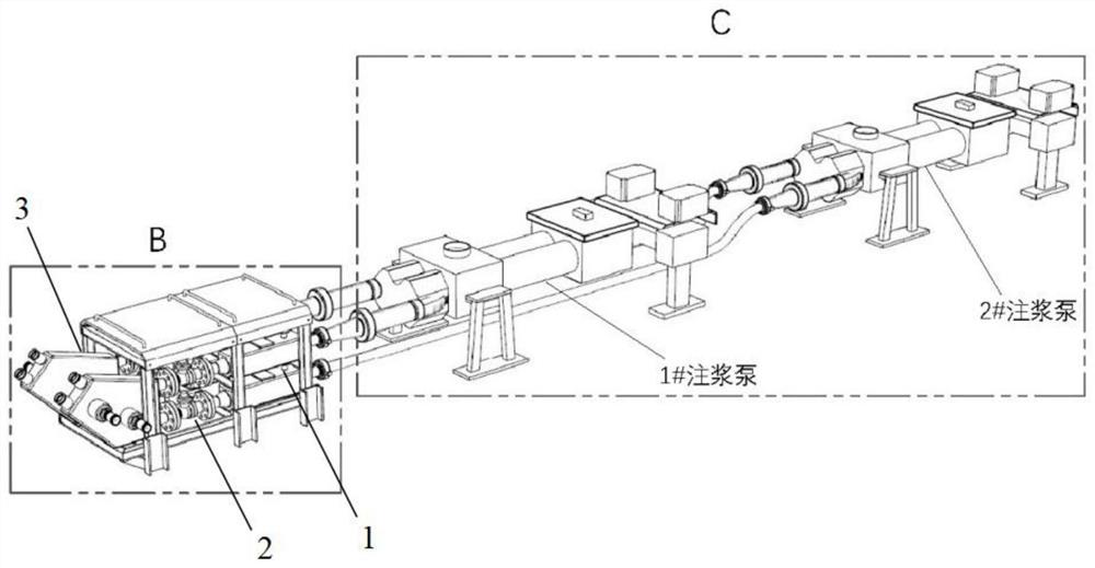 Subway tunnel shield synchronous grouting intelligent monitoring system