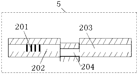 Optical fiber refractive index and temperature sensor and measurement method thereof