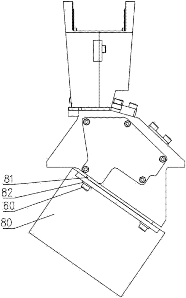 Large-visual-field off-axis four-mirror lens device