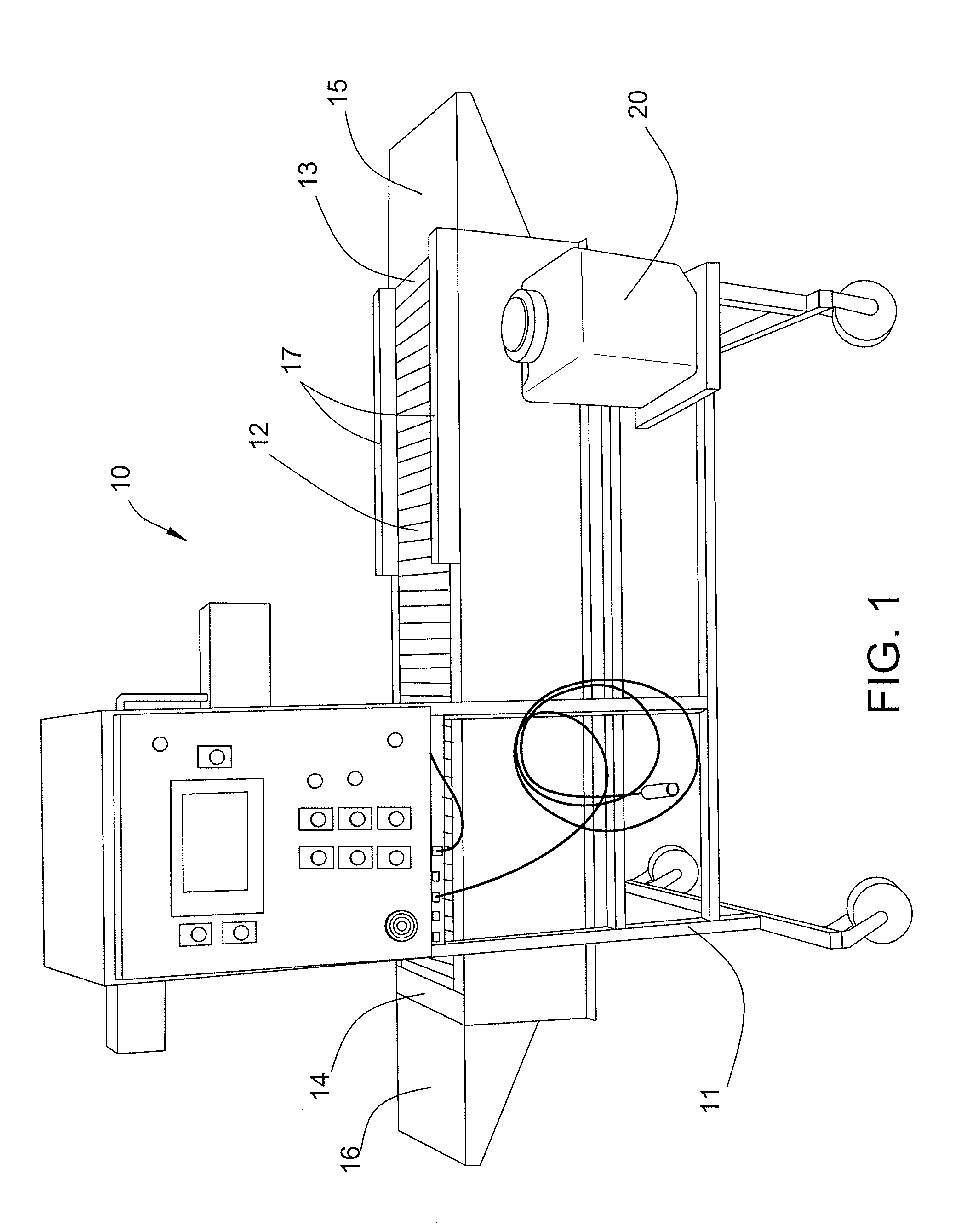 Low fluid volume antimicrobial mold reduction system and method