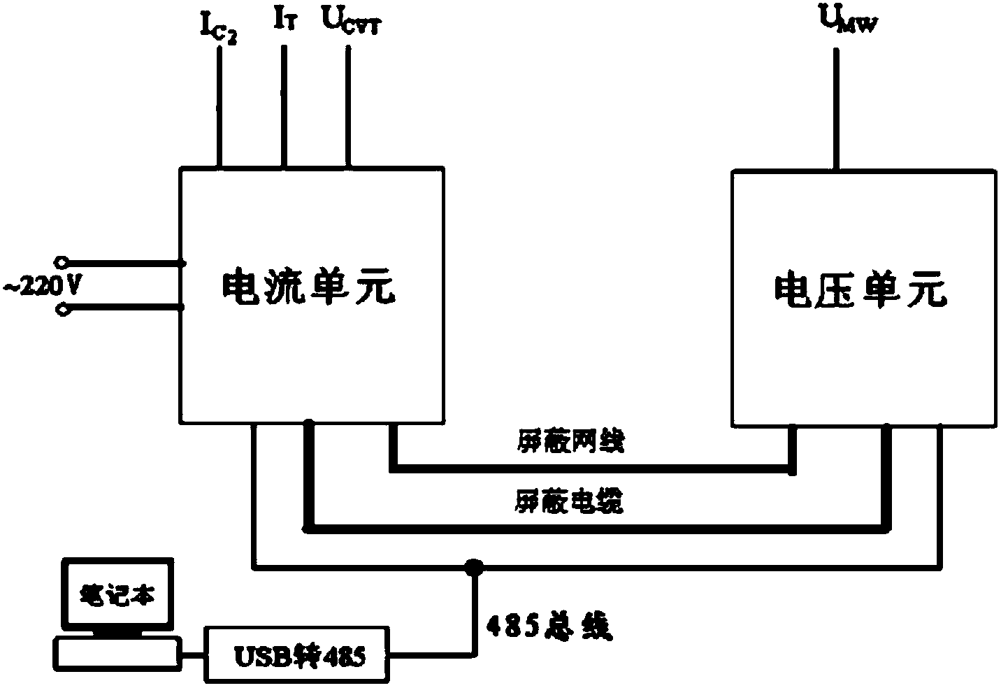 Capacitive voltage transformer electrified detector