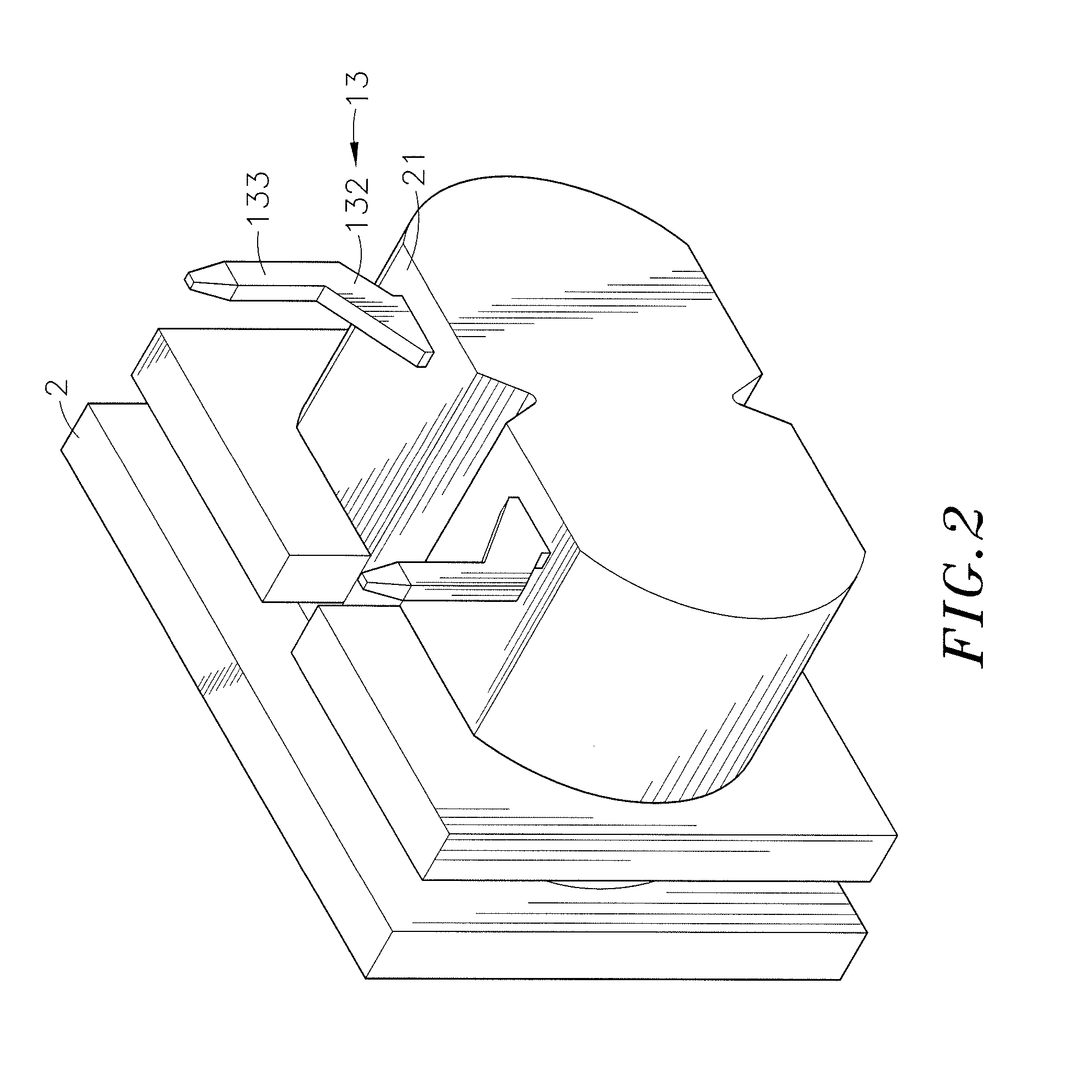 Electric connector having terminals with outwardly extending extension arms