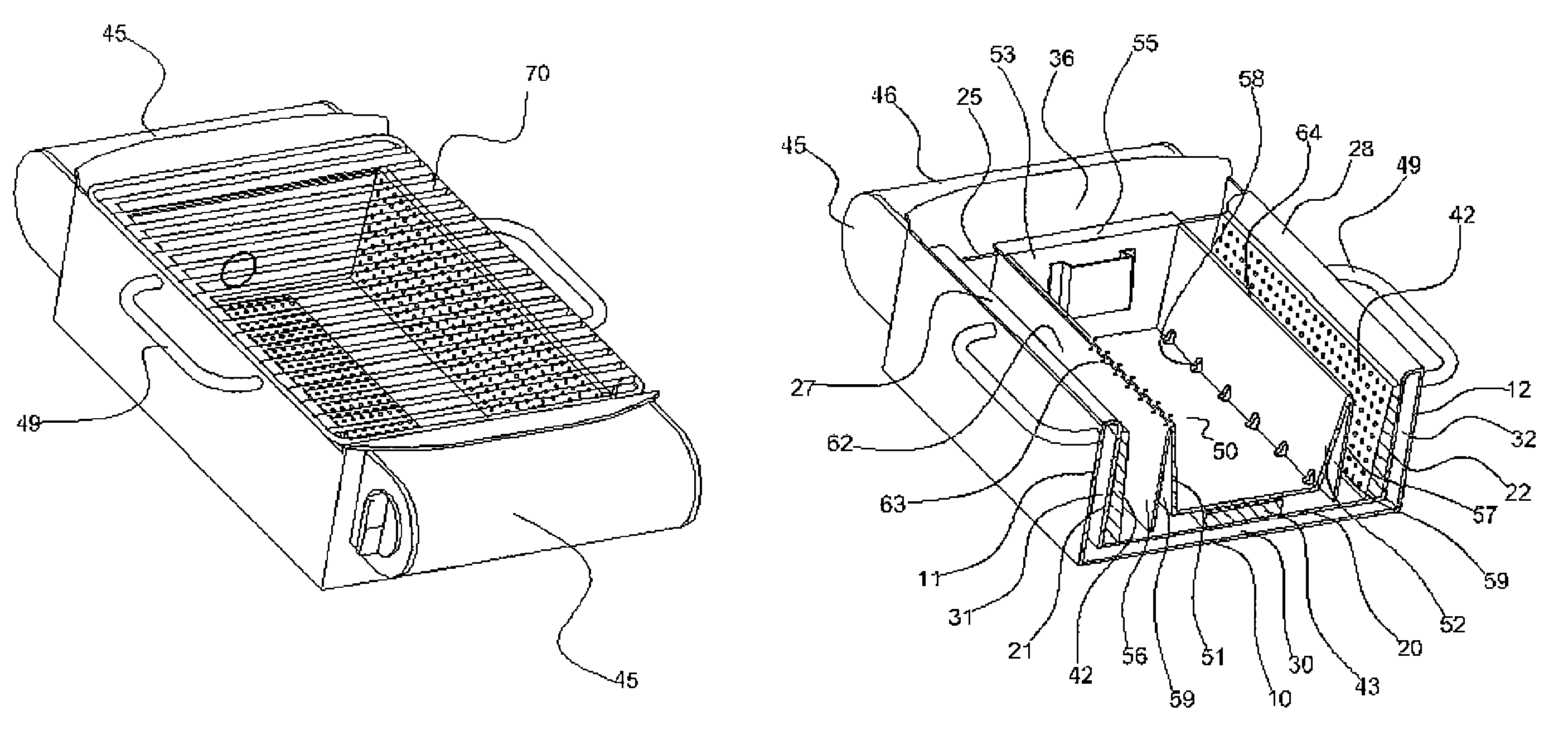 Portable composite roaster