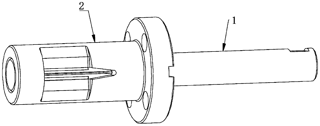 Machete external die