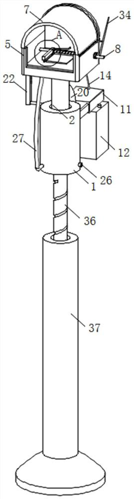 Adjusting device for data acquisition based on acquisition of Internet of Things