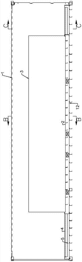 Container type electrical control cabinet