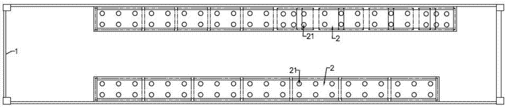 Container type electrical control cabinet