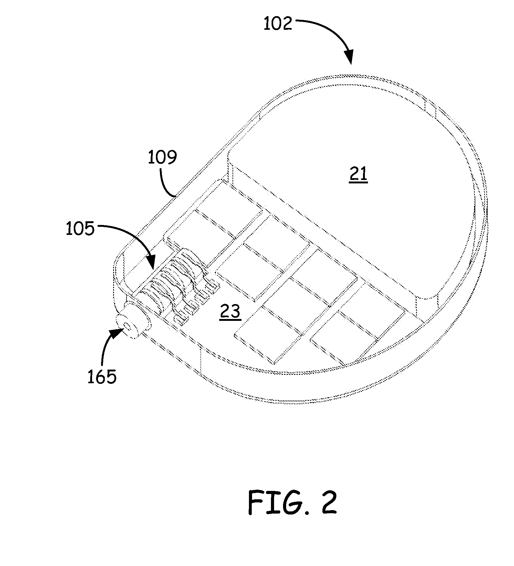 Diffusion bonded lead connector