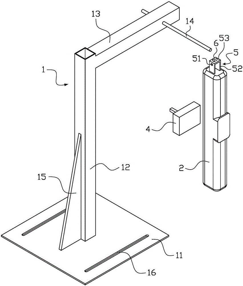 Flexible-leg reverse-impact dynamic calibration device and test method