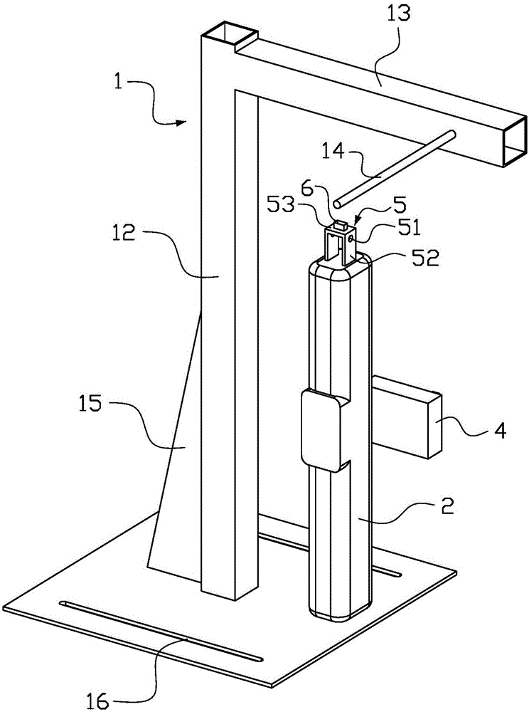 Flexible-leg reverse-impact dynamic calibration device and test method